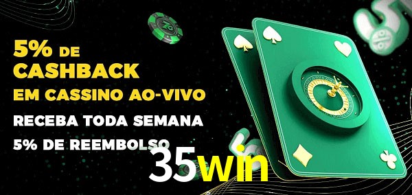 Promoções do cassino ao Vivo 35win